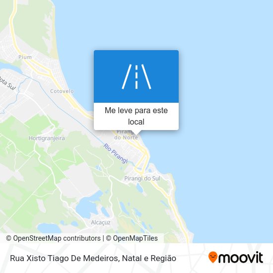 Rua Xisto Tiago De Medeiros mapa