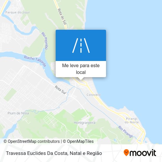 Travessa Euclides Da Costa mapa