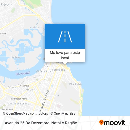 Avenida 25 De Dezembro mapa