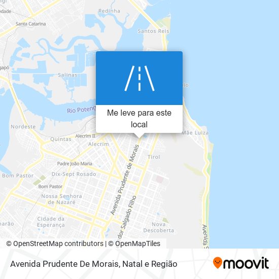 Avenida Prudente De Morais mapa