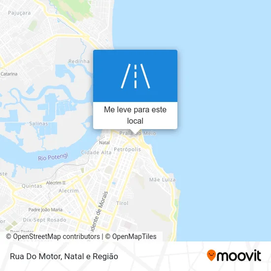 Rua Do Motor mapa