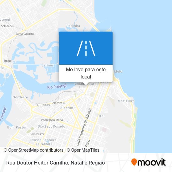 Rua Doutor Heitor Carrilho mapa
