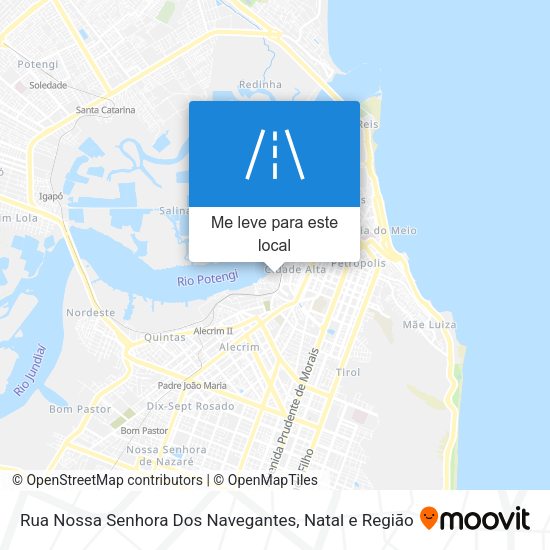 Rua Nossa Senhora Dos Navegantes mapa