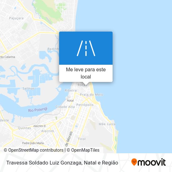 Travessa Soldado Luiz Gonzaga mapa