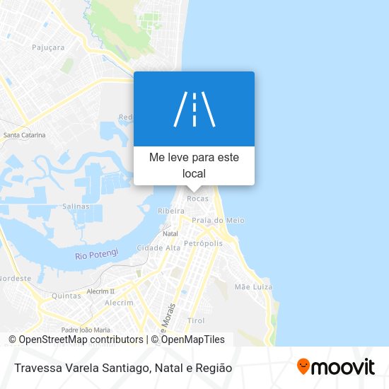 Travessa Varela Santiago mapa