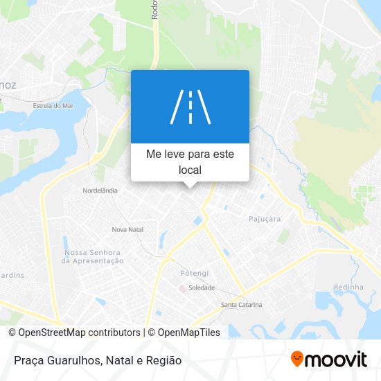 Praça Guarulhos mapa