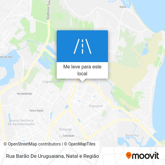 Rua Barão De Uruguaiana mapa