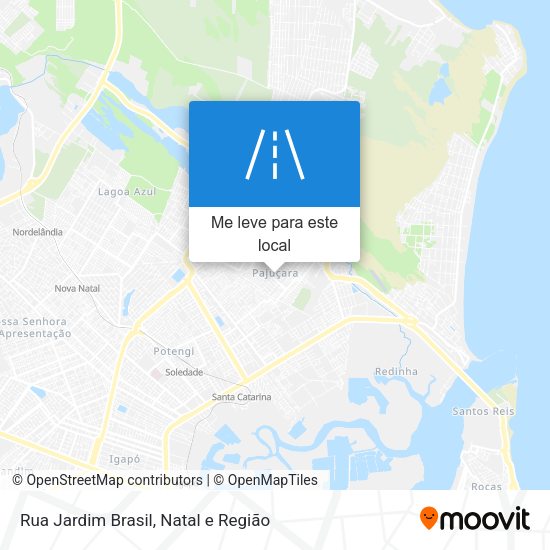 Rua Jardim Brasil mapa