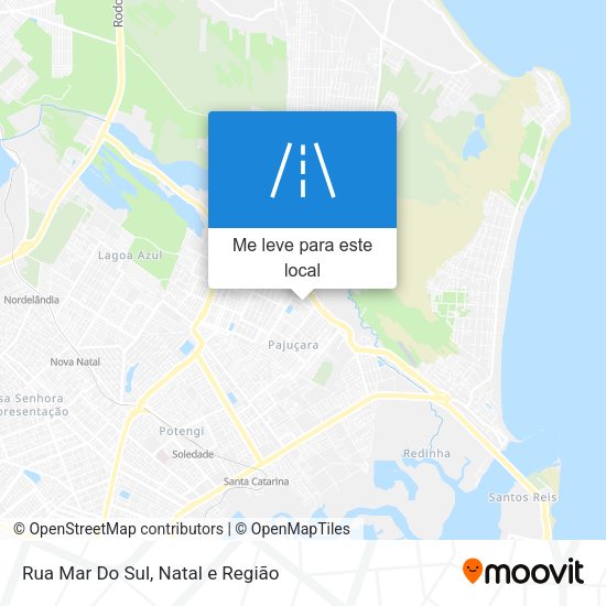 Rua Mar Do Sul mapa