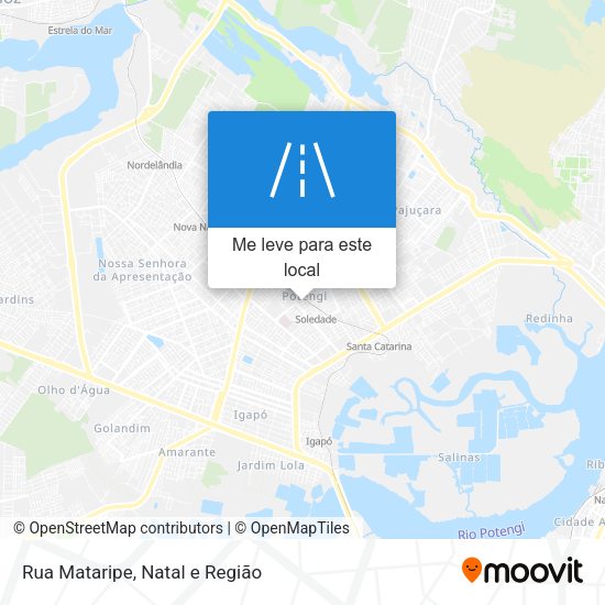 Rua Mataripe mapa
