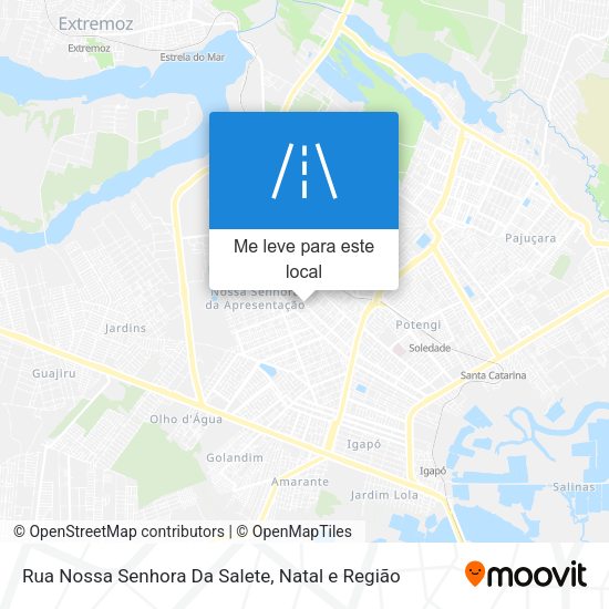 Rua Nossa Senhora Da Salete mapa