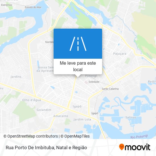 Rua Porto De Imbituba mapa