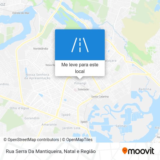 Rua Serra Da Mantiqueira mapa