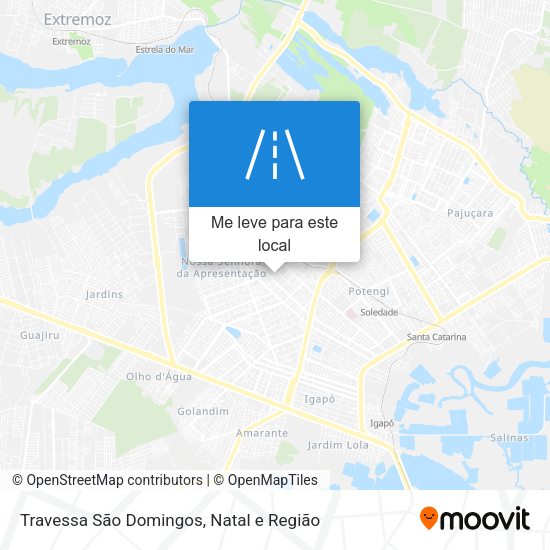 Travessa São Domingos mapa