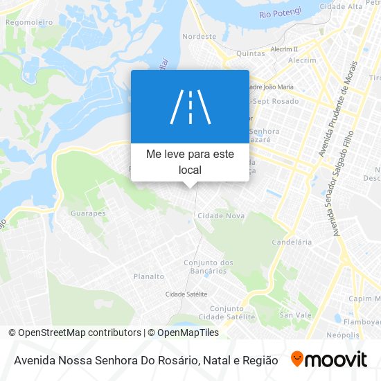 Avenida Nossa Senhora Do Rosário mapa