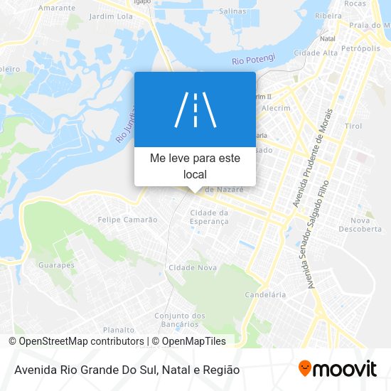 Avenida Rio Grande Do Sul mapa