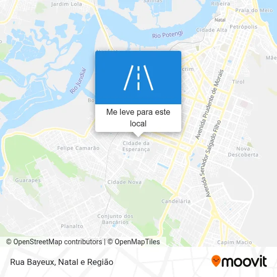 Rua Bayeux mapa