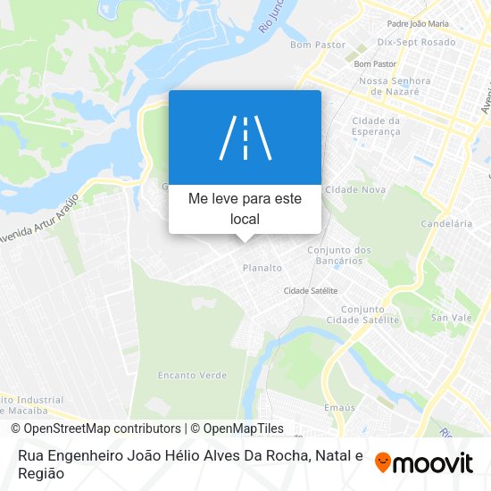 Rua Engenheiro João Hélio Alves Da Rocha mapa