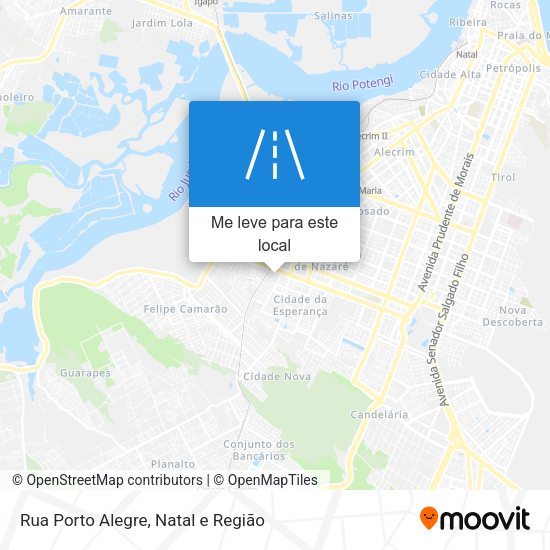 Rua Porto Alegre mapa