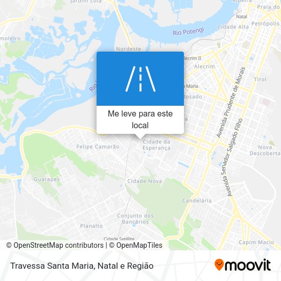 Travessa Santa Maria mapa