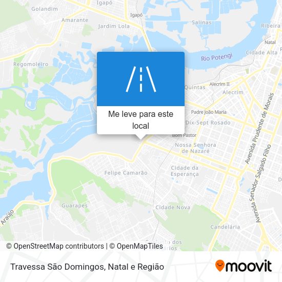 Travessa São Domingos mapa