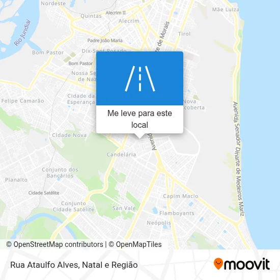 Rua Ataulfo Alves mapa
