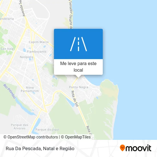Rua Da Pescada mapa