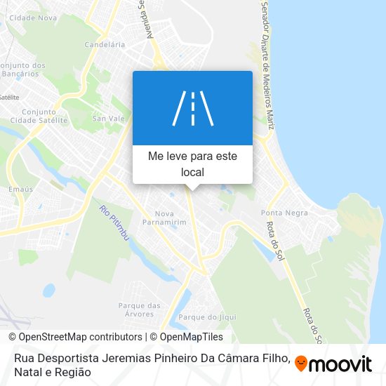 Rua Desportista Jeremias Pinheiro Da Câmara Filho mapa