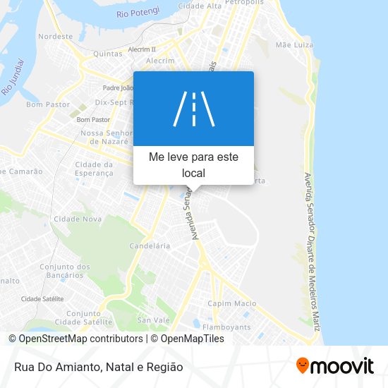 Rua Do Amianto mapa