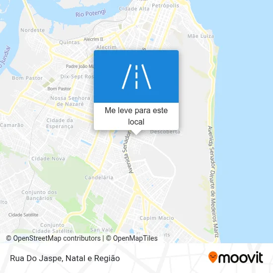 Rua Do Jaspe mapa