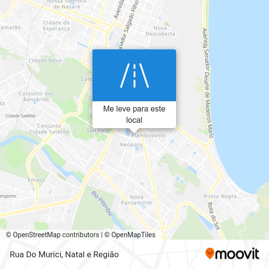 Rua Do Murici mapa