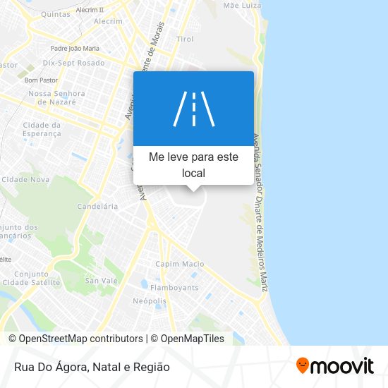 Rua Do Ágora mapa