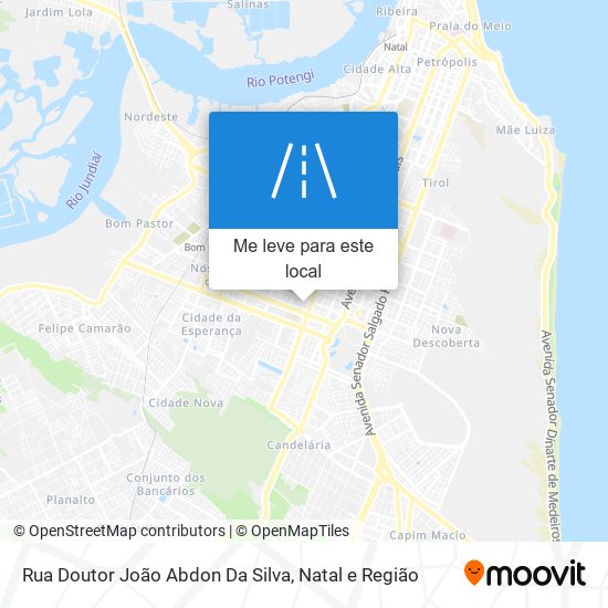 Rua Doutor João Abdon Da Silva mapa