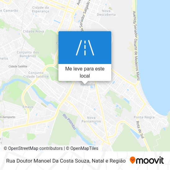 Rua Doutor Manoel Da Costa Souza mapa