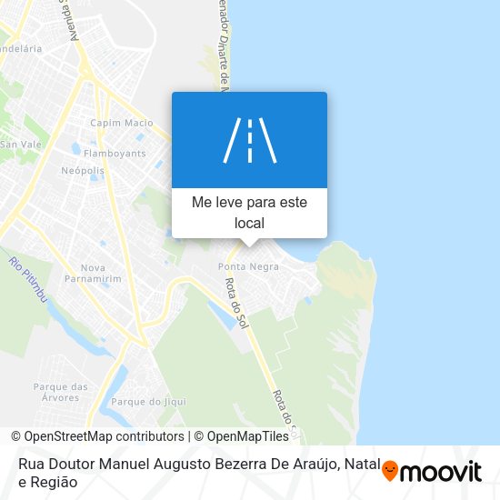 Rua Doutor Manuel Augusto Bezerra De Araújo mapa