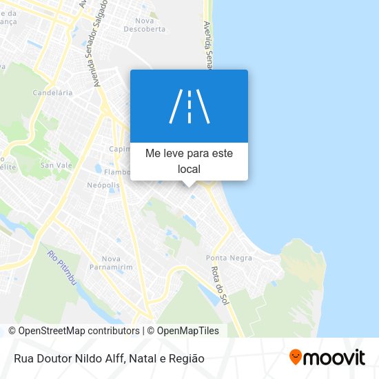 Rua Doutor Nildo Alff mapa