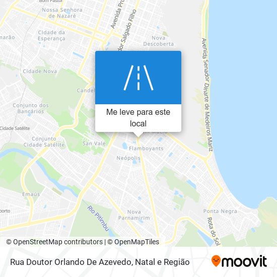 Rua Doutor Orlando De Azevedo mapa