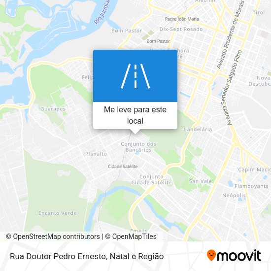 Rua Doutor Pedro Ernesto mapa