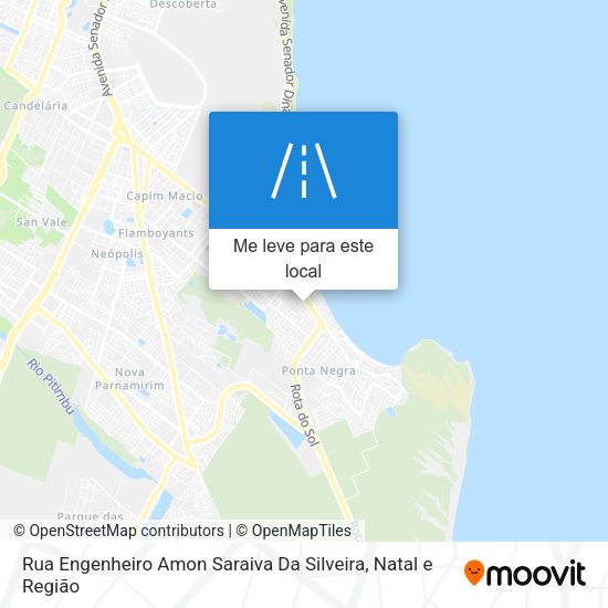 Rua Engenheiro Amon Saraiva Da Silveira mapa