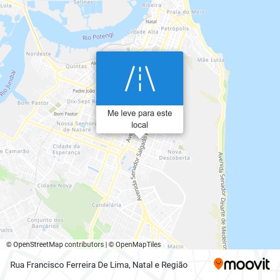 Rua Francisco Ferreira De Lima mapa