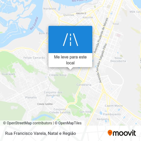 Rua Francisco Varela mapa