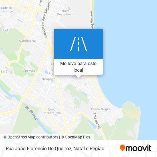 Rua João Florêncio De Queiroz mapa