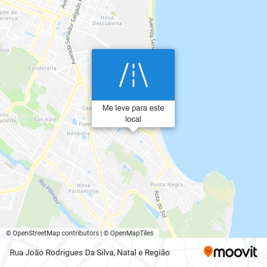 Rua João Rodrigues Da Silva mapa