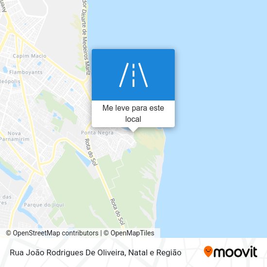 Rua João Rodrigues De Oliveira mapa