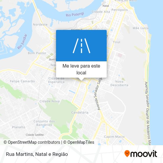 Rua Martins mapa
