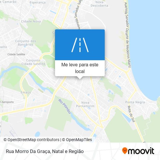 Rua Morro Da Graça mapa