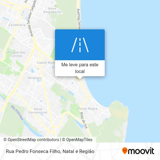Rua Pedro Fonseca Filho mapa