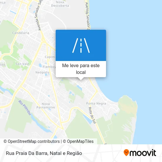 Rua Praia Da Barra mapa