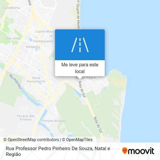 Rua Professor Pedro Pinheiro De Souza mapa