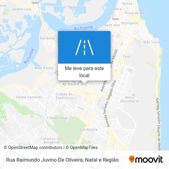 Rua Raimundo Juvino De Oliveira mapa